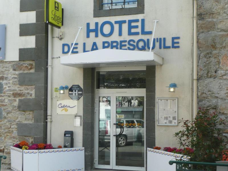 Hotel De La Presqu'Ile Crozon Exteriör bild